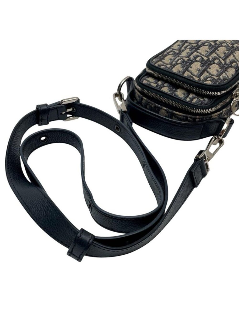 Dior Trotter Oblique Rider Shoulder Bag Pouch - Picture 6 of 10